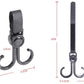 360° Rotating Multi-Purpose Baby Carriage Hook – For Strollers, Cars & More (1 Pc)