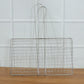 Heavy-Duty Stainless-Steel Barbecue Grill Basket (1 Pc)
