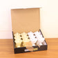 Set of 12 White Water Sensor LED Diyas
