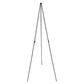 Height adjustable canvas easel tripod