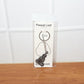 Premium Spiritual Hanuman Ji Sitting Pose Metal Keychain (1 Pc)