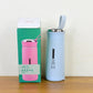  Water bottle 400ml leak proof glass water bottle - alternative angle