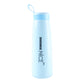 portable plastic water bottle for school and travel