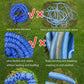  50 Ft Expandable Hose Pipe Nozzle - scale and size reference