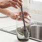 Multi-purpose bottle brush for kitchen use