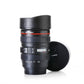 0720 Camera Lens Shaped Coffee Mug Flask With Lid