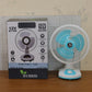 12V DC Table Fan with Adjustable Speed Control and High Speed Airflow (Adapter Not Include)