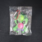 Silicone Pop It Fidget Toy with Keychain Clip (1 Pc)