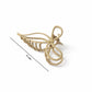 Minimalist Matte Finish Elegant Hair Claw Clip for Women (1 Pc)