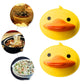 Cute Duck Shape Silicone Hot Pot Holder (2 Pc)
