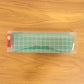 Premium Green Grid Printed Zipper Pencil Pouch Organizer (1 Pc)