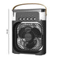  Portable Air Cooler Fan with 7-Color Light – Personal AC Fan - specs detail shot