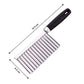  Stainless Steel Crinkle Cutter Knife for Salad - specs detail shot