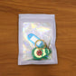 Cute Avocado Cartoon Character Decorative Keychain (1 Pc)