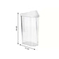 Easy-flow airtight container for cooking ingredients