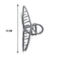 Strong Grip Large Hair Claw Clip (1 Pc)