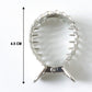 Elegant Crystal Studded Metal Hair Claw Clip (1 Pc)