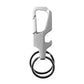 Heavy Duty Metal Key Holder with Secure Lock Keychain (1 Pc)