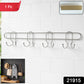 metal hook rack for hanging clothes and accessories