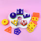 Geometric Stacking Sorter Puzzle Toy