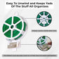 Reusable Green Twist Tie Roll (50 Meter Length)