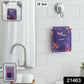 Bathroom hanging gel air freshener paradise scent
