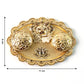Ganesh Embossed Roli–Chawal Kumkum Chopra - (1 Pc)