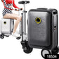  Electric Suitcase Smart Scooter Riding Luggage - in-use lifestyle shot