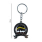 Islamic souvenir keychain with Makkah artwork