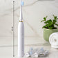 Rechargeable Electric Toothbrush White Color With 3 Extra head (1 Pc/ mix Color)