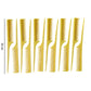 plastic tail comb set for precise hair styling