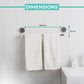 Self-Adhesive Towel Rod - (1 Pc)