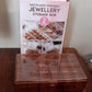Portable acrylic storage case for jewellery and accessories 30 grids India