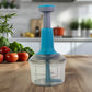 Supermom Premium Manual Push Chopper And Vegetable Cutter (750ml  1 Pc)