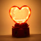 Heart-shaped Love Couple Decorative Showpiece (1 Pc)