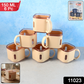 Premium Square Shape Tea Cup Set  6-piece (150 Ml)