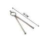 8112 Ganesh Premium Quality Unbreakable Stainless Steel Goti Sandsisansipakkadpincerchimtatongsutensil Holder Smart Kitchen Tool - 8mm