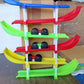 children racing track game set