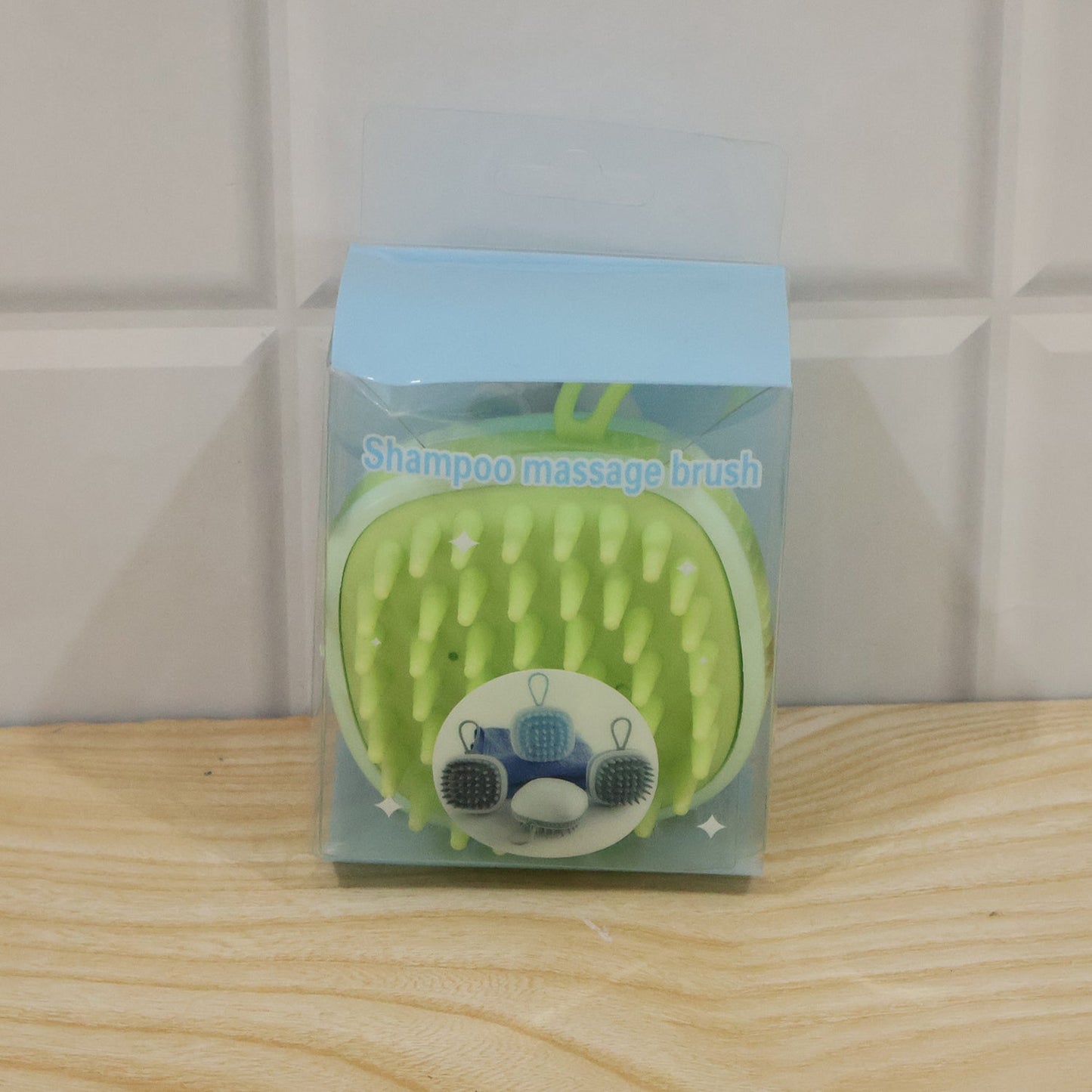 Silicone Scalp Massage Shampoo Brush For Daily Hair Washing And Shower Care (1 Pc)