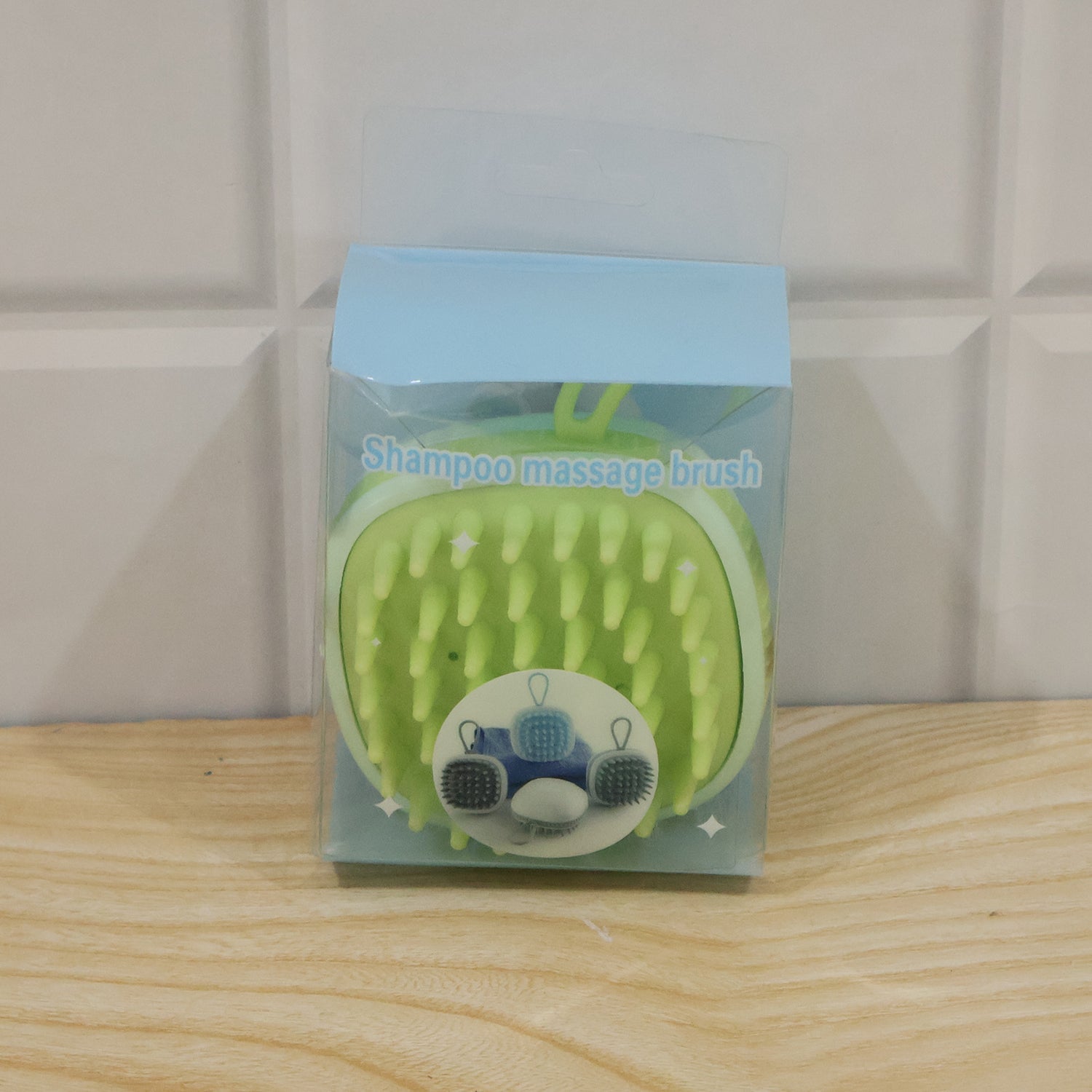 Silicone Scalp Massage Shampoo Brush For Daily Hair Washing And Shower Care (1 Pc)