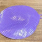 Purple Silicone Dish Scrubber Sponge Mildew Free Non Stick Heat Resistant