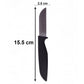 Kitchen Knife Set with Ergonomic Handles, Stainless Steel Chef Knives (12 Pc)