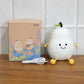 Cute Pear Shape Silicone Night Lamp With Multi Color Changing Mode (1 Pc)