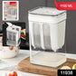 2 in 1 Yogurt Strainer with Storage Box – 1100ml (Plastic + Steel)