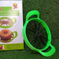 Steel fruit slicer