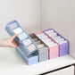 Clear plastic divider tray for sorting beads socks and craft items multicolour India