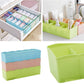 Multicoloured tray clear plastic dividers for organizing small beads India