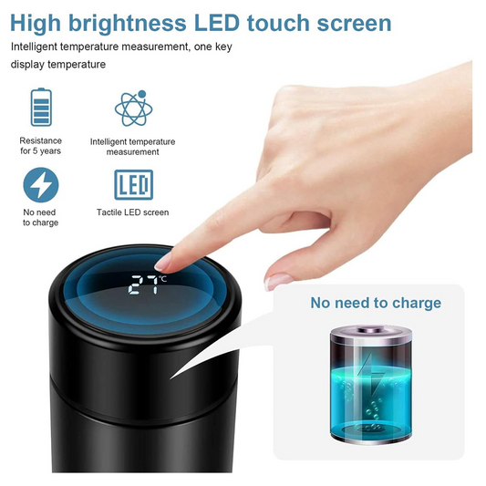  Vacuum Insulated Water Bottle LED - feature