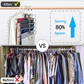  Adjustable Trouser Pants Hanger Organizer - in-use lifestyle shot