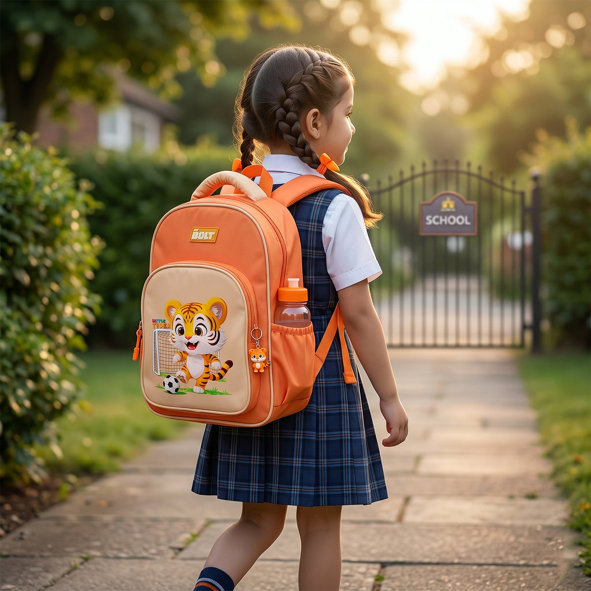 Cute Cartoon School Backpack - 17 Inch